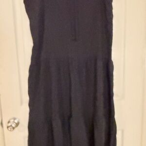 Shade & Shore Strapless Black Maxi Dress